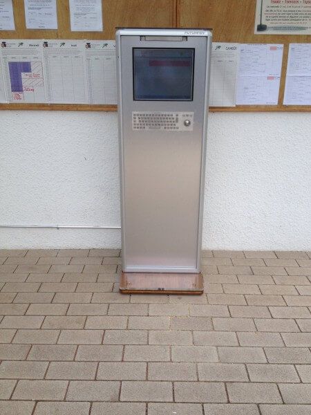 Reservationsterminal von Plugin.ch